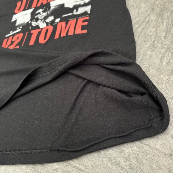 U Talkin U2 To Me Graphic Tee Shirt Podswag Official Merchandise Black - Picture 8 of 8